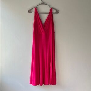 American Living Bold Pink Midi Dress